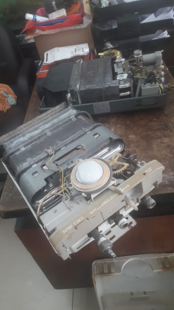 progres perbaikan kompor gas