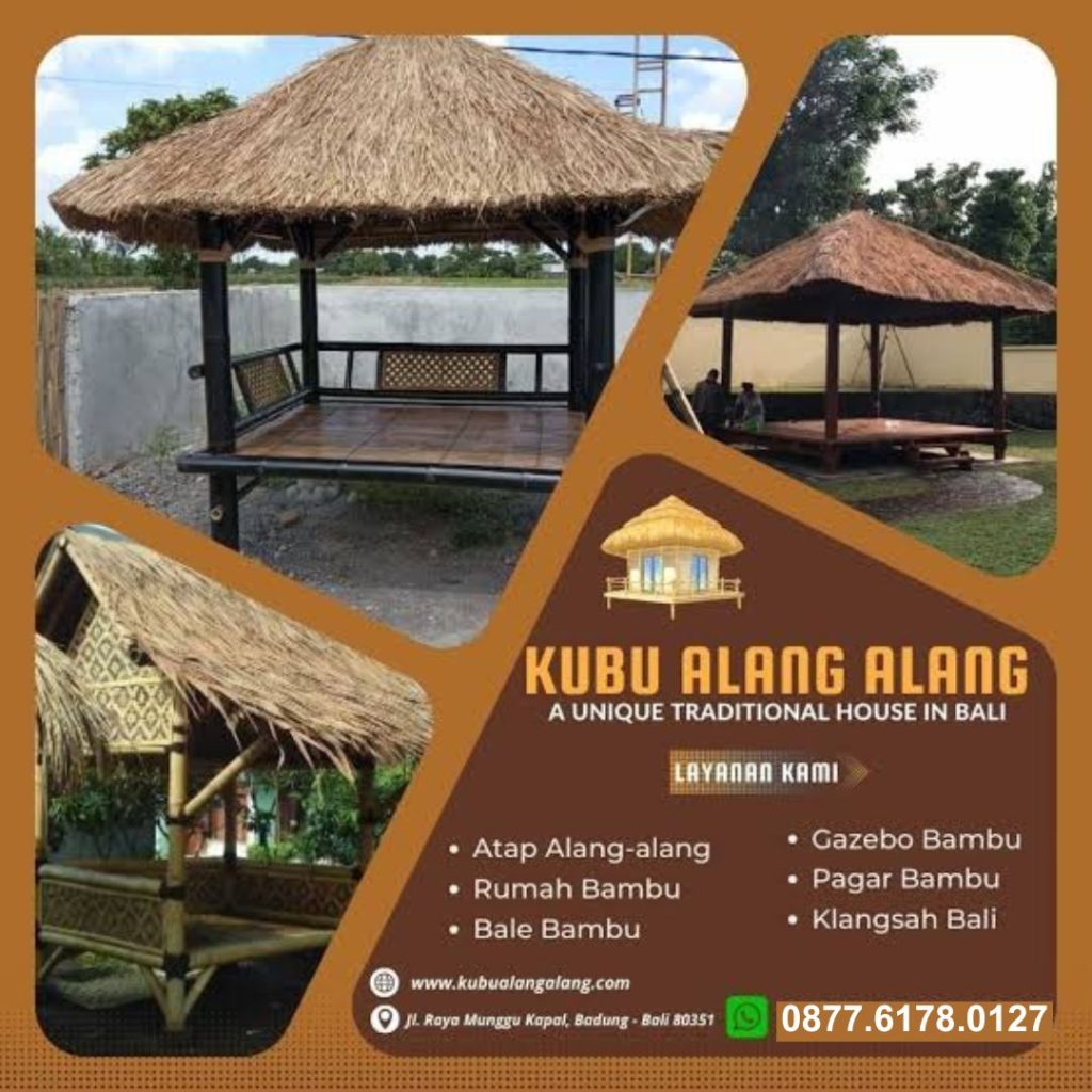 jual atap alang-alang denpasar bali