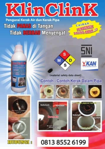 brosur klinik clink biru