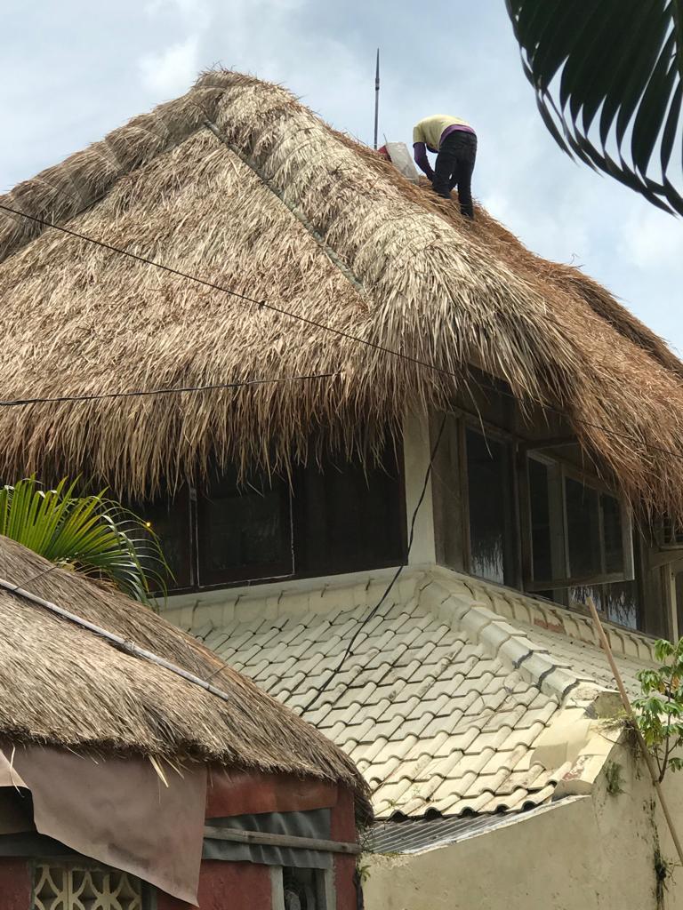 Cara Pasang Atap Alang Alang terbaik