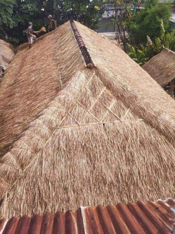 Konstruksi Atap Alang-Alang