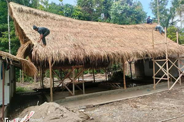 Cara Memasang Atap Alang-Alang