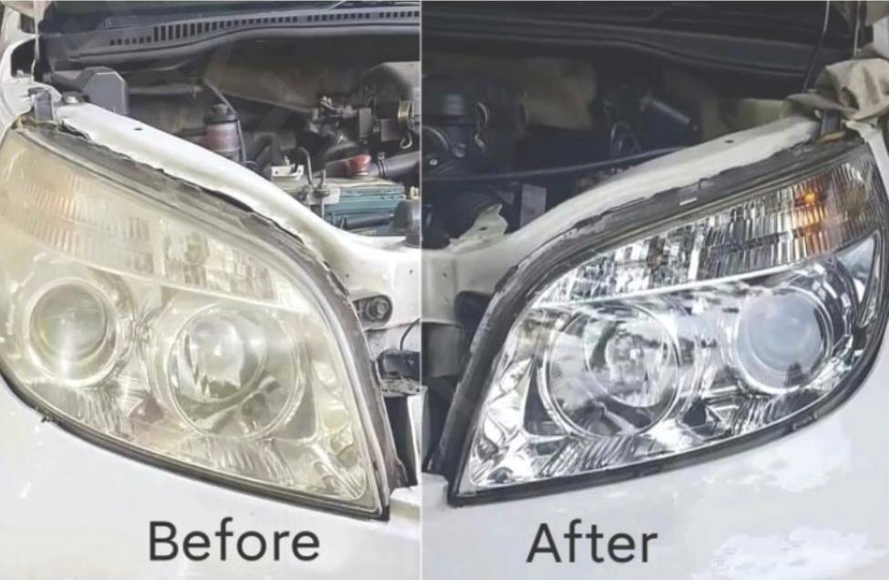 before after poles lampu